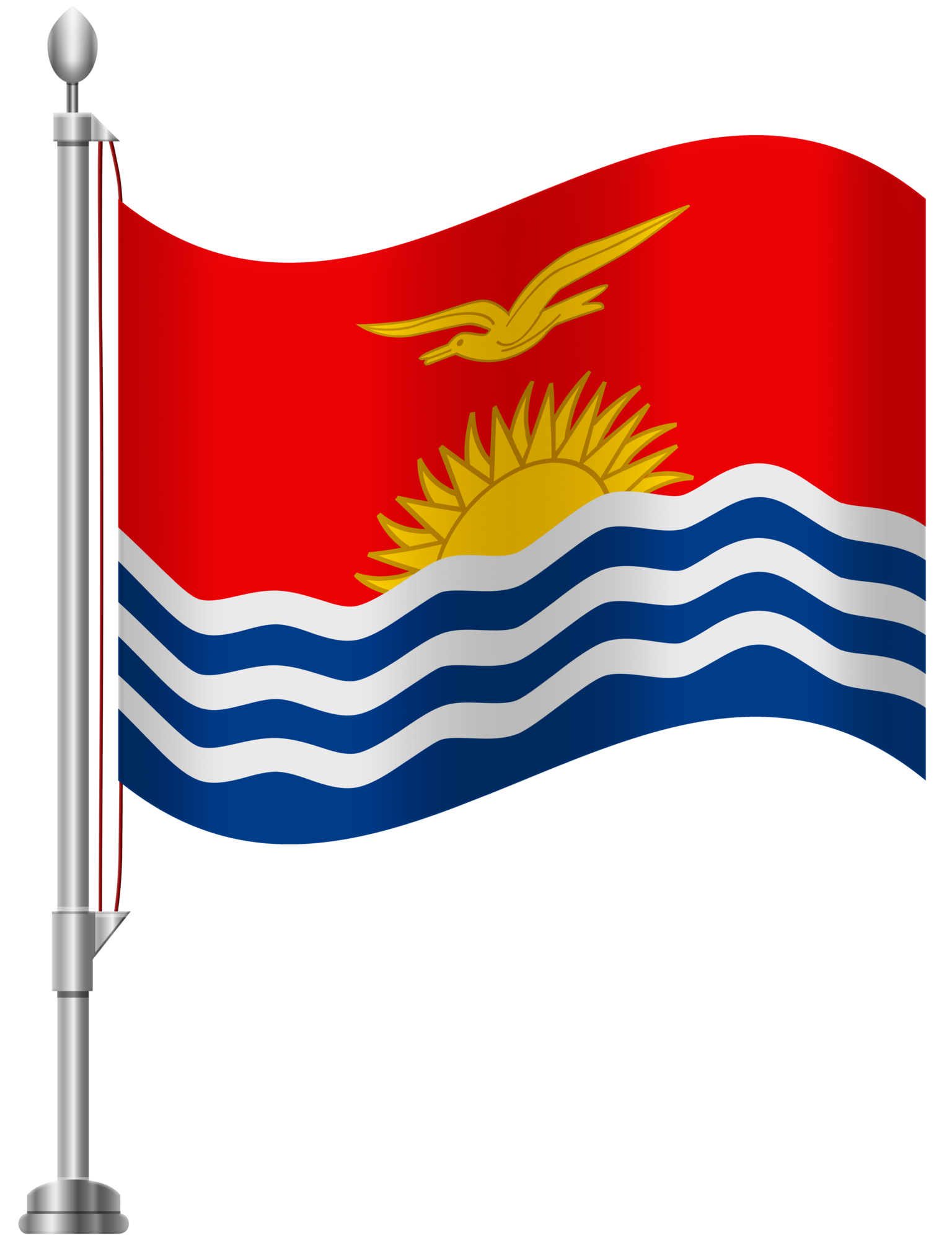 Kiribati Flag PNG Clip Art