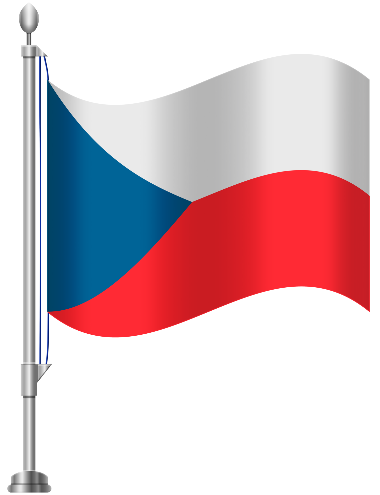 Czech Republic Flag PNG Clip Art