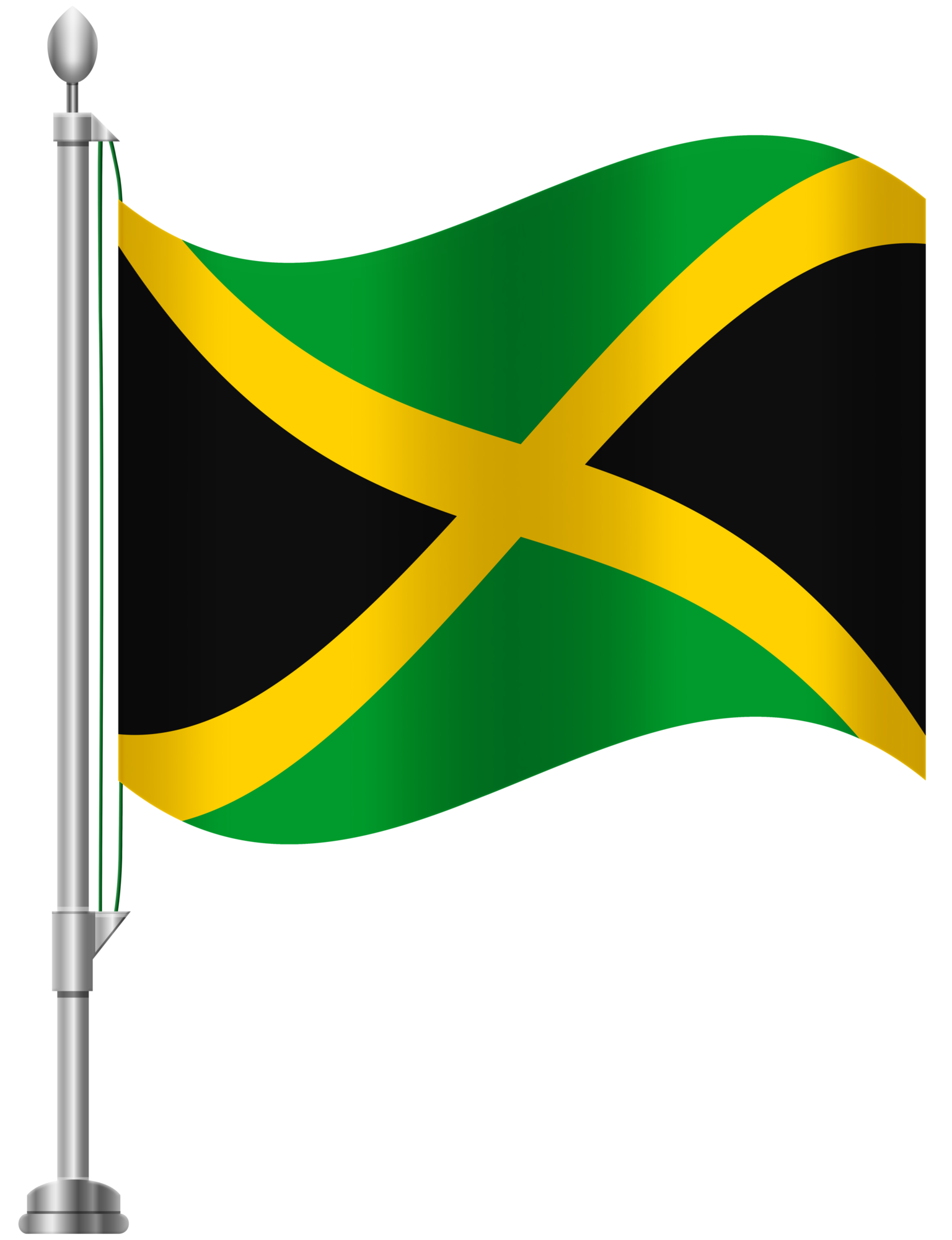 Jamaica Flag PNG Clip Artt 