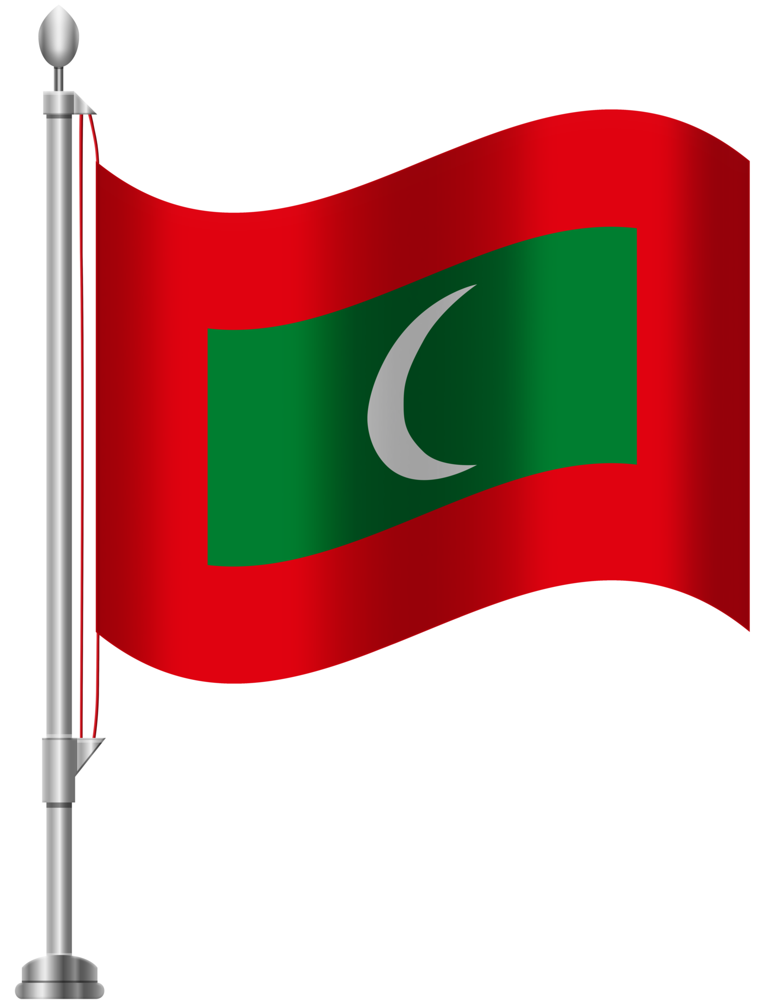 Maldives Flag PNG Clip Art