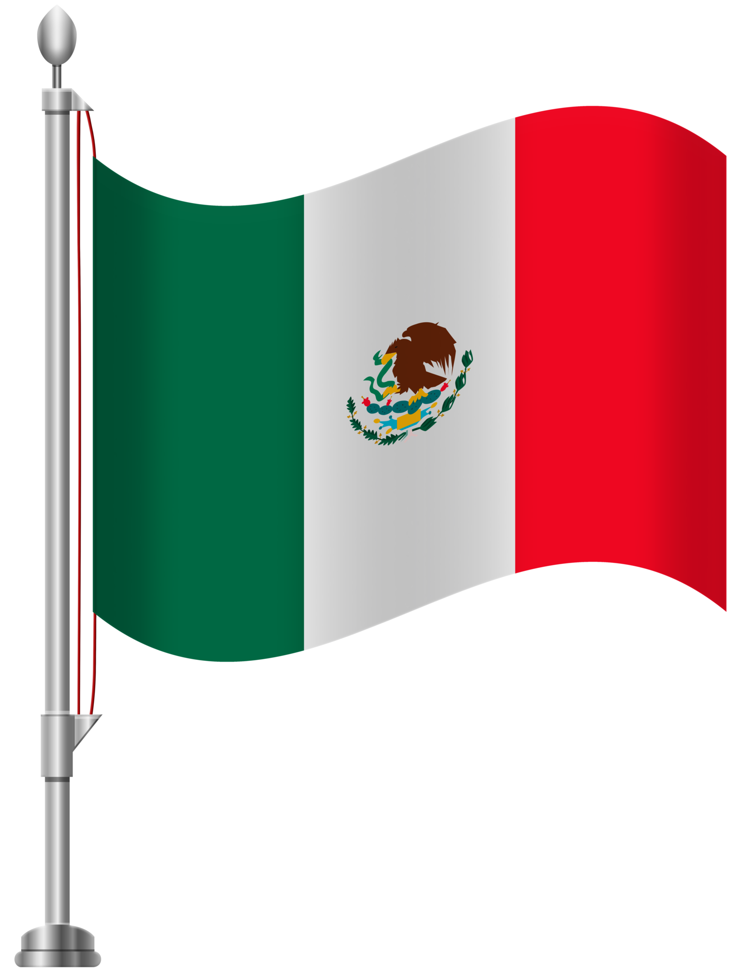 Mexico Flag PNG Clip Art