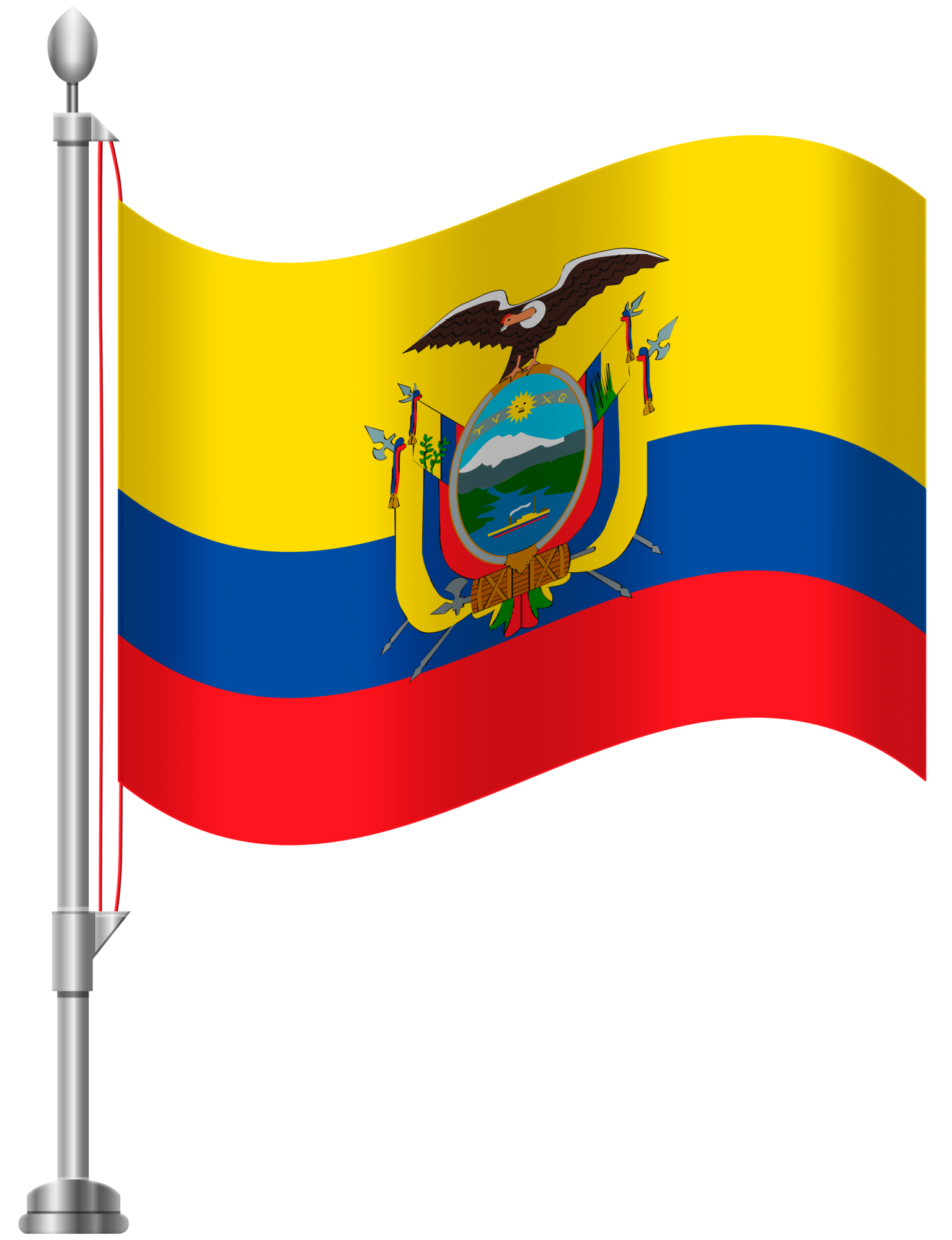 Ecuador Flag PNG Clip Art