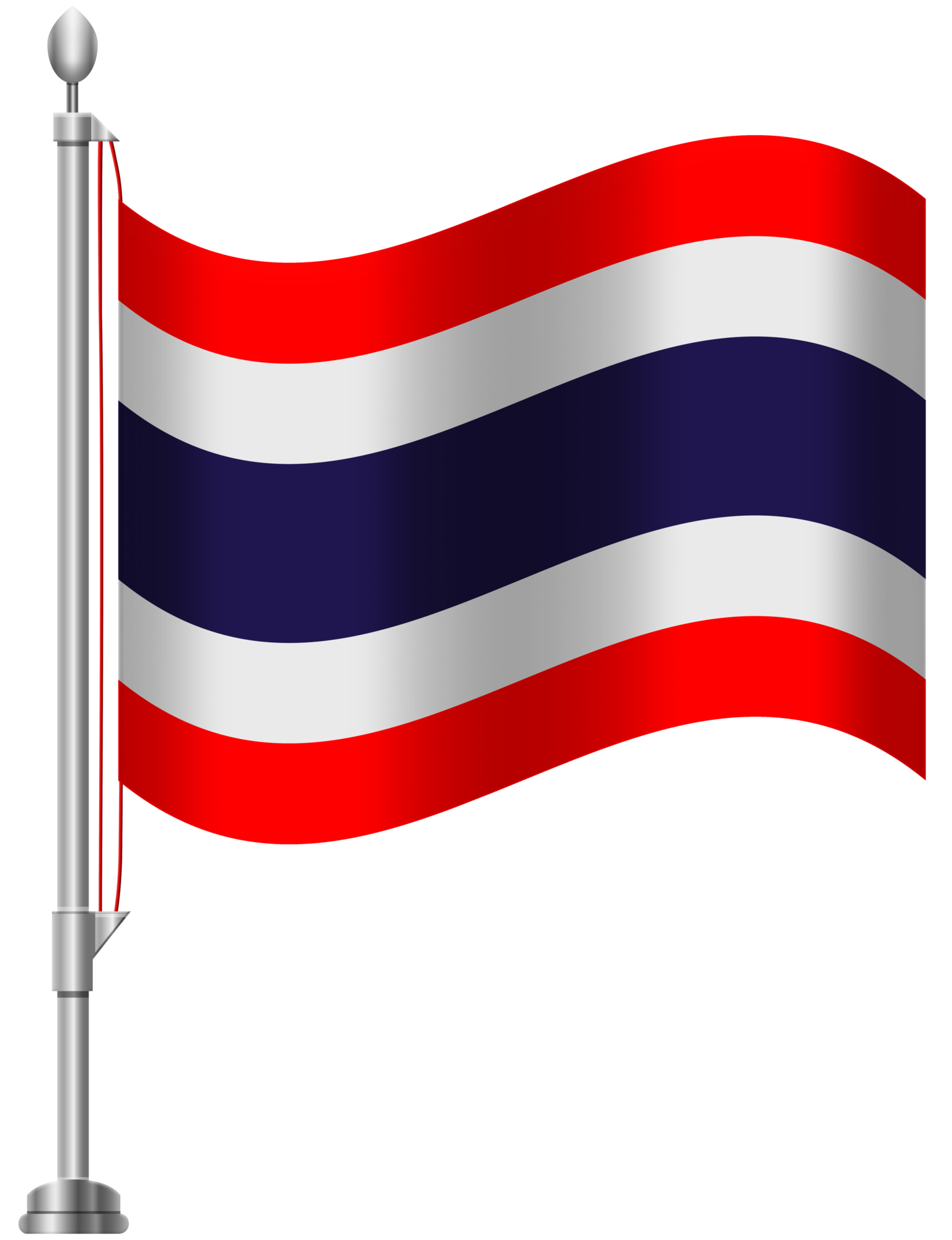 Thailand Flag PNG Clip Art