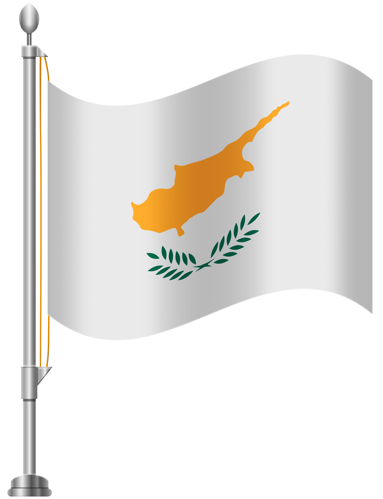 Cyprus Flag PNG Clip Art