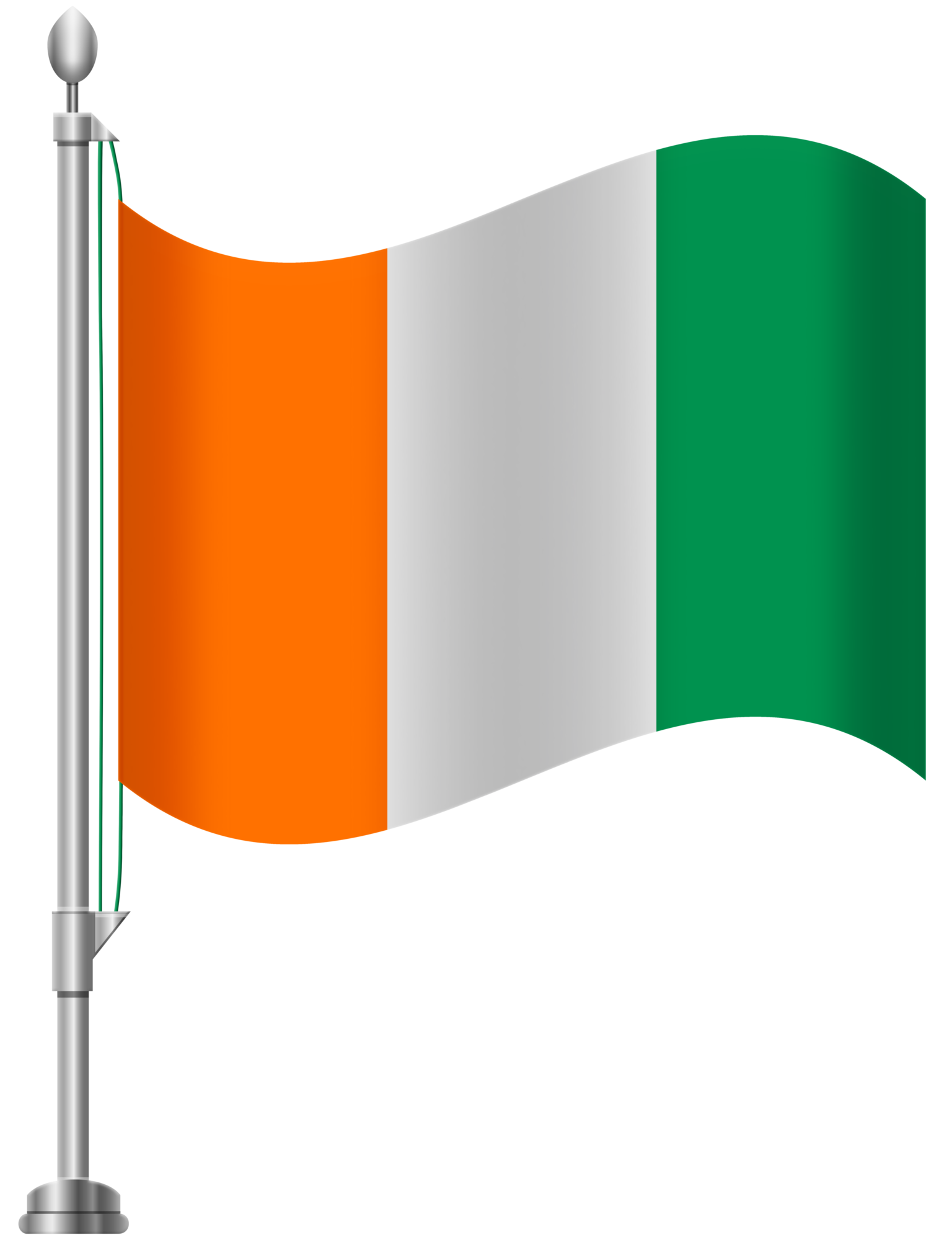 Cote d Ivoire Flag PNG Clip Art