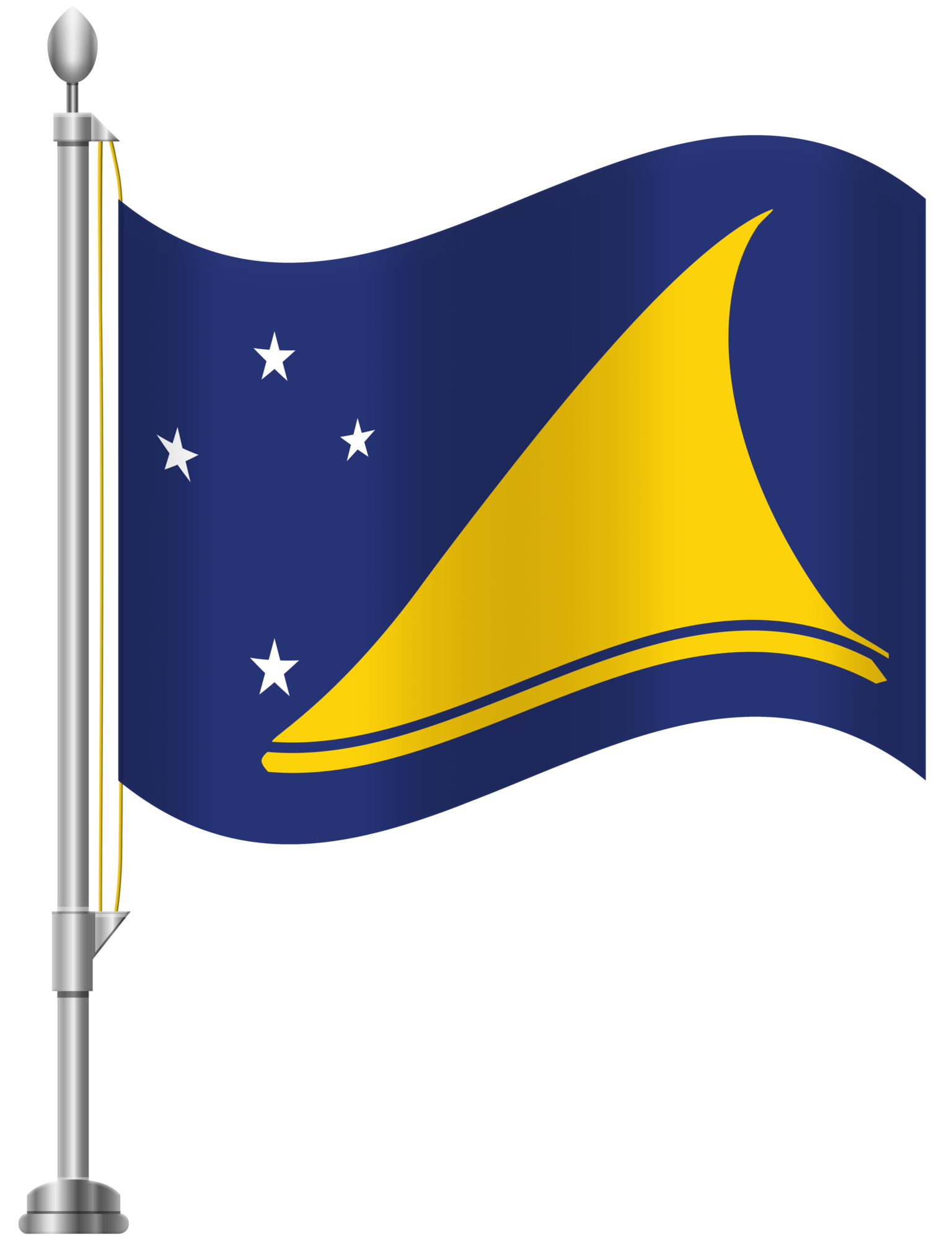 Tokelau Flag PNG Clip Art