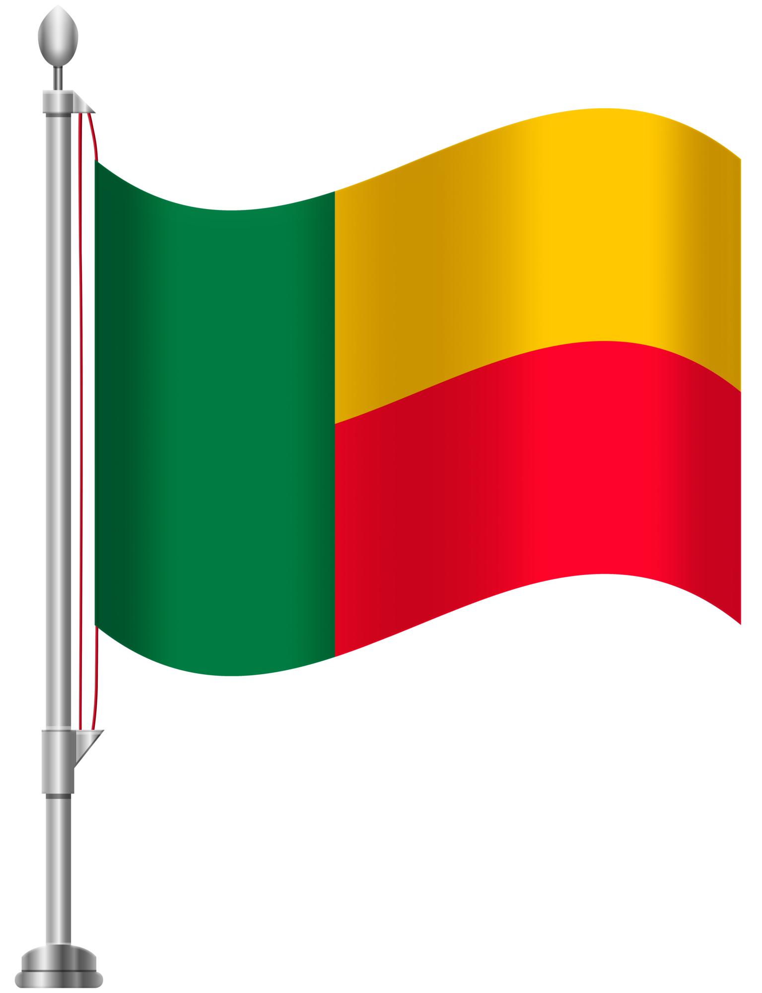 Benin Flag PNG Clip Art