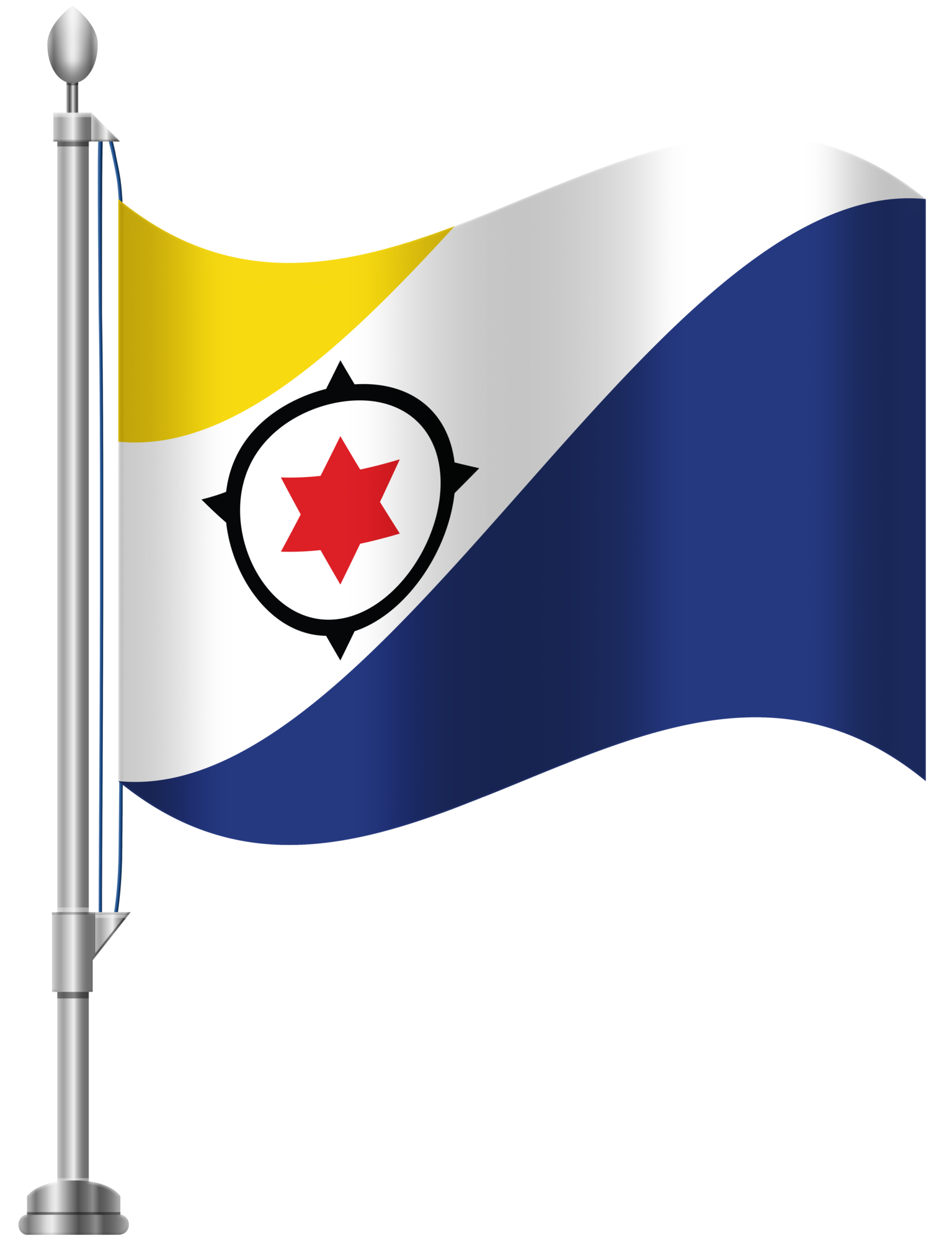 Bonaire Flag PNG Clip Art