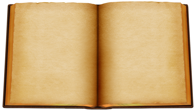 Old Open Book PNG ClipArt