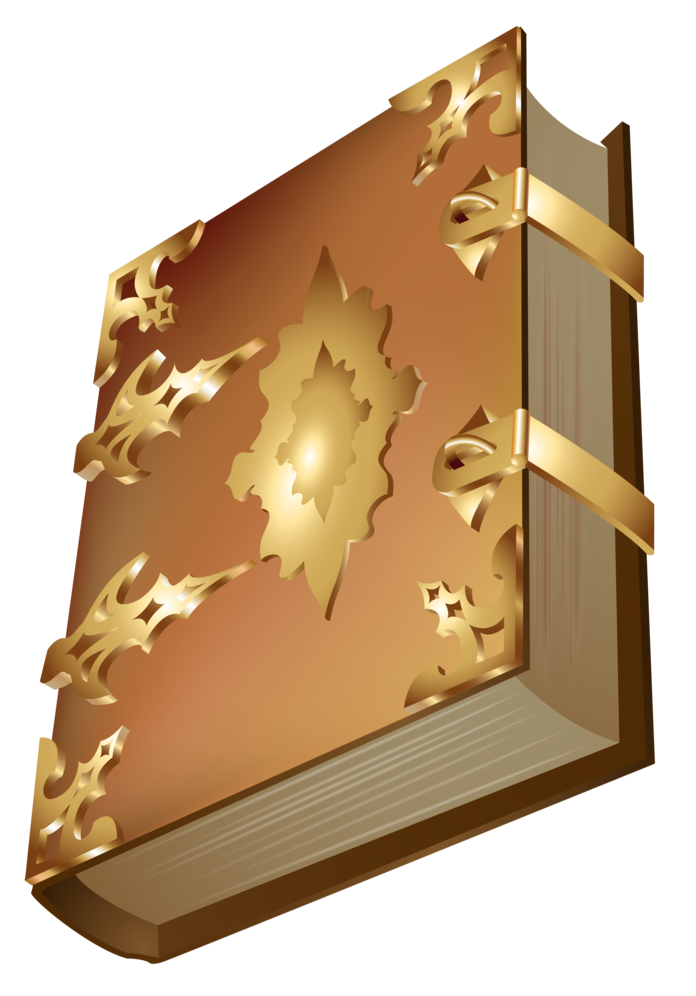 Luxury Old Book PNG ClipArt