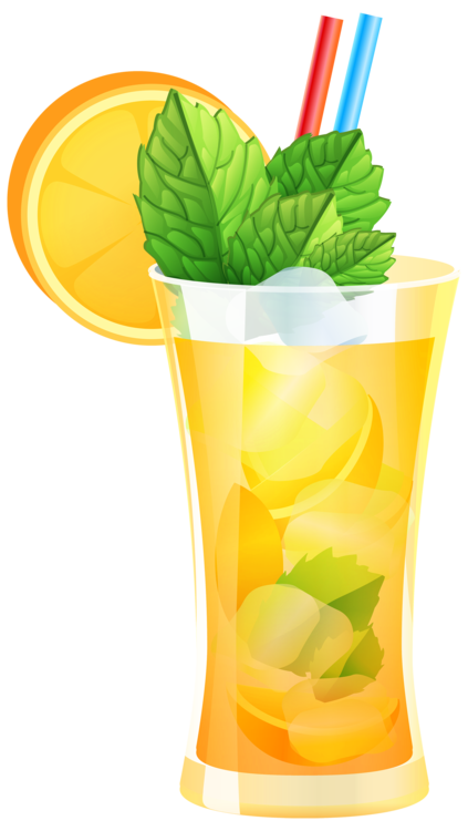 Transparent Orange Cocktail PNG Clipart