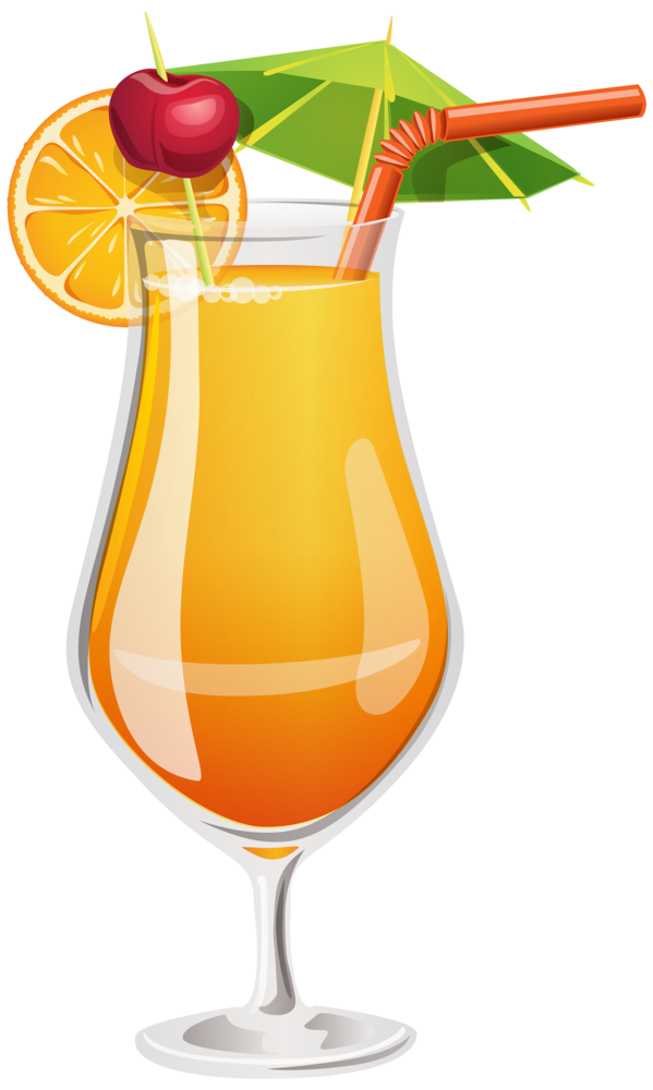 Orange Cocktail PNG Clipart