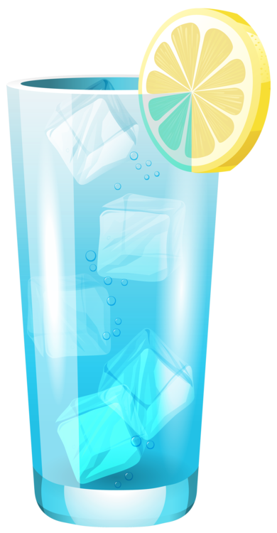 Transparent Blue Cocktail PNG Clipart