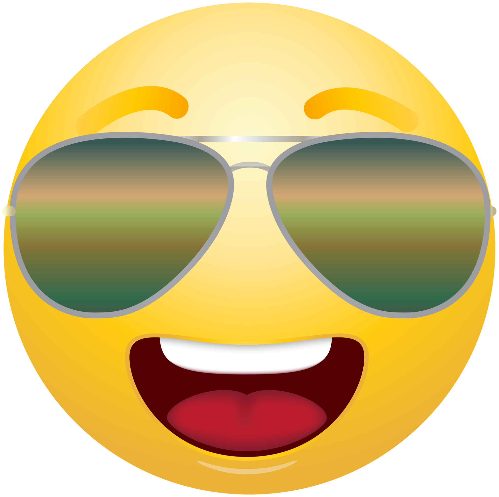 emoticon emoji with Sunglasses Clipart info