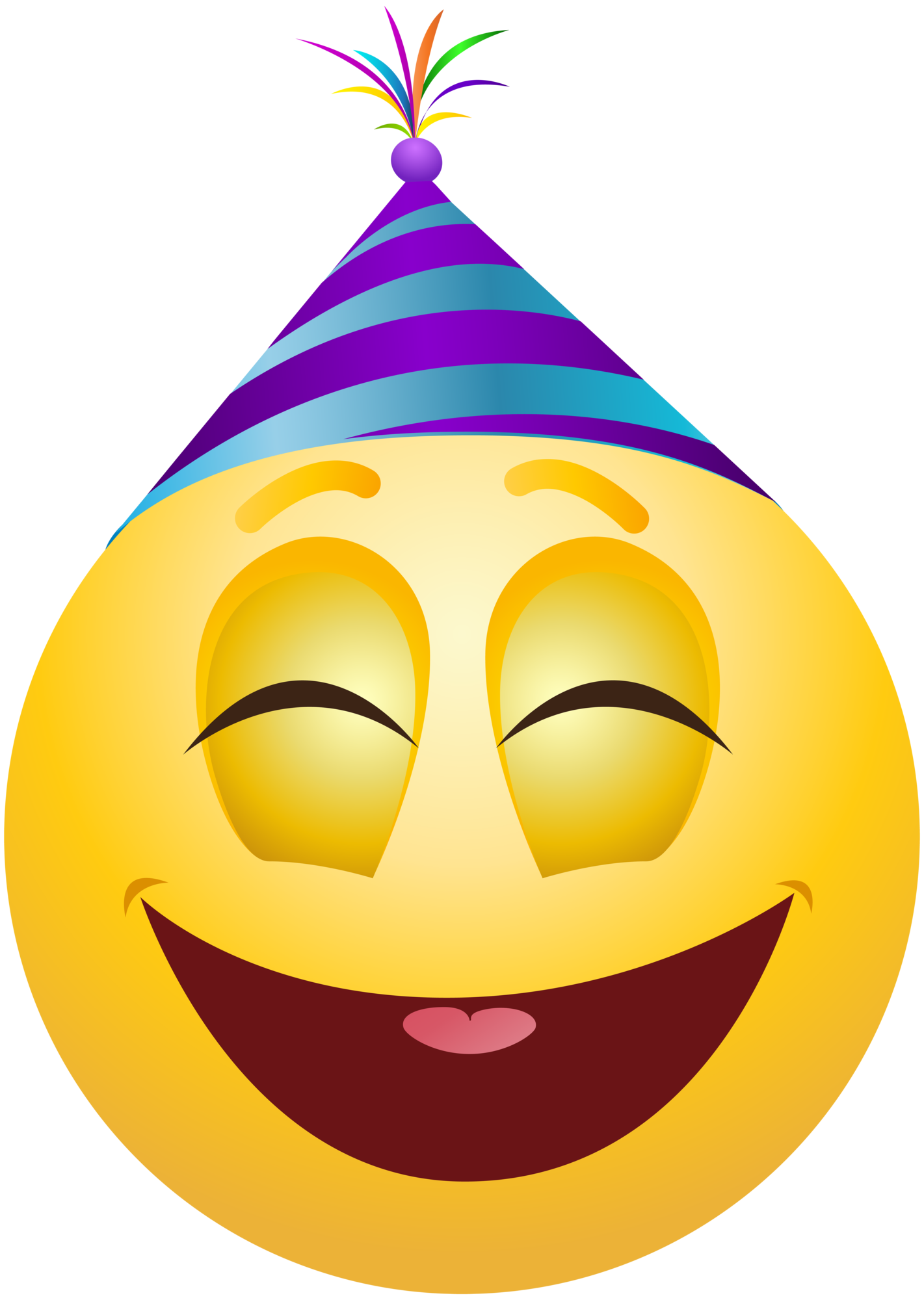 Party emoticon emoji Clipart info