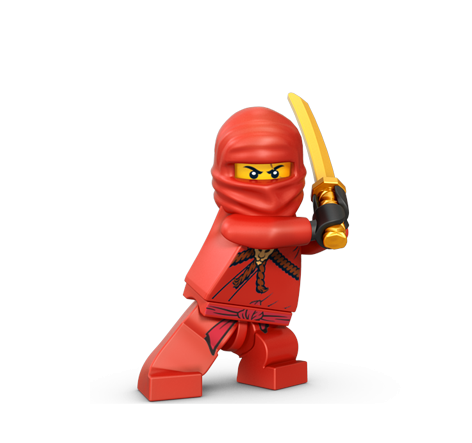 Lego Ninja Ninjago Red Clipart