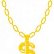 Thug Life Chain Dollar Sign PNG transparent