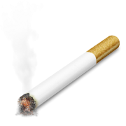 Thug Life Cigarette PNG transparent