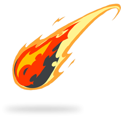 comet tail drawing fire png transparent