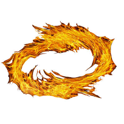 spiral of fire png transparent