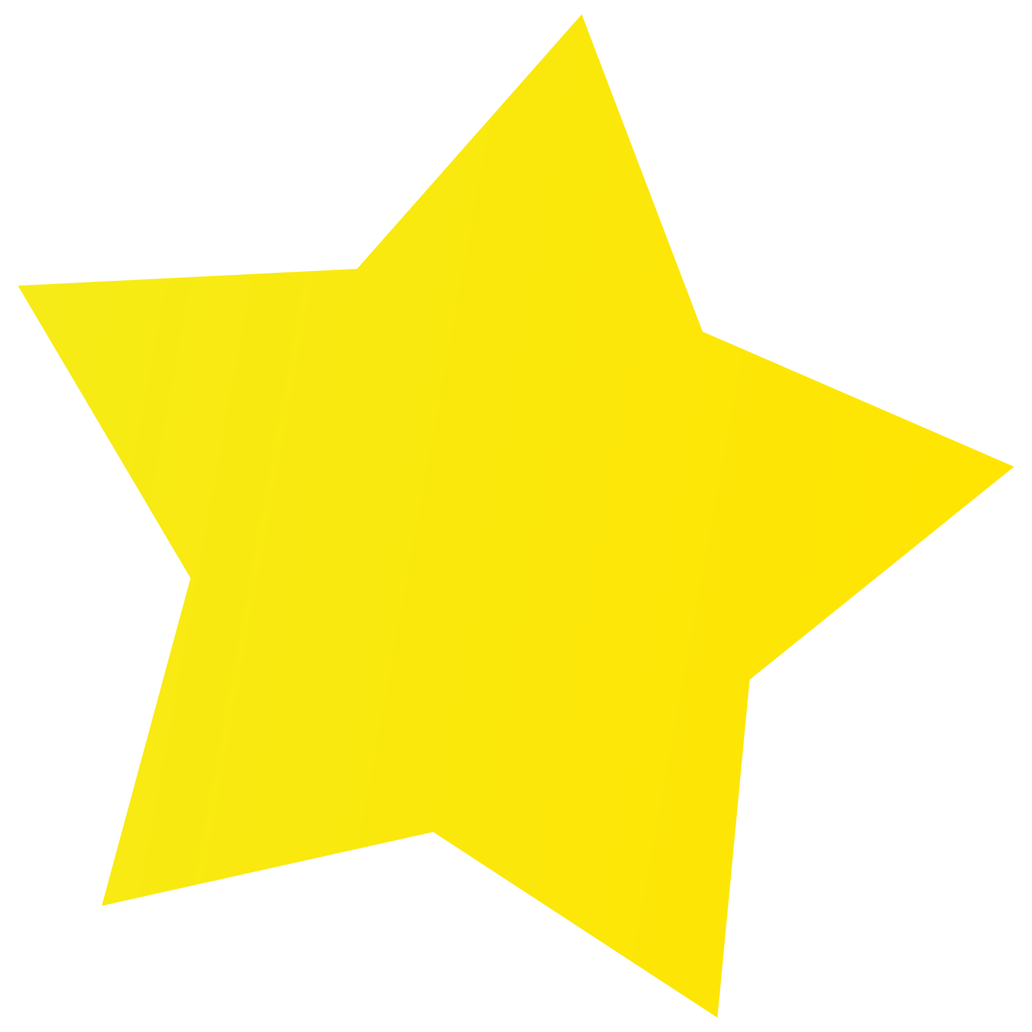 simple yellow star for kid png