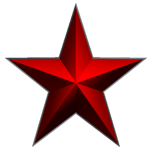 download png image red star png image 14