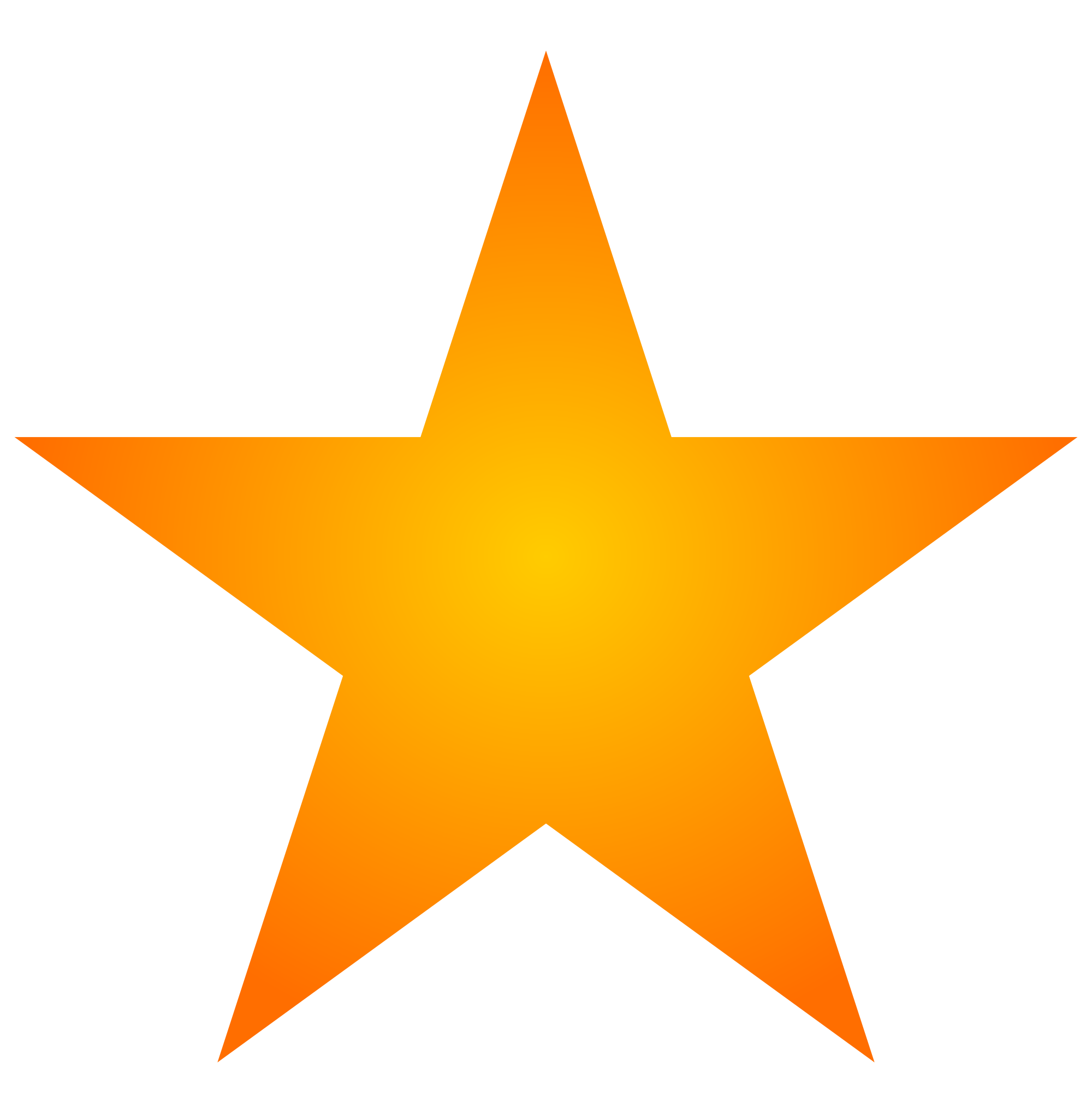 download png image star orange color