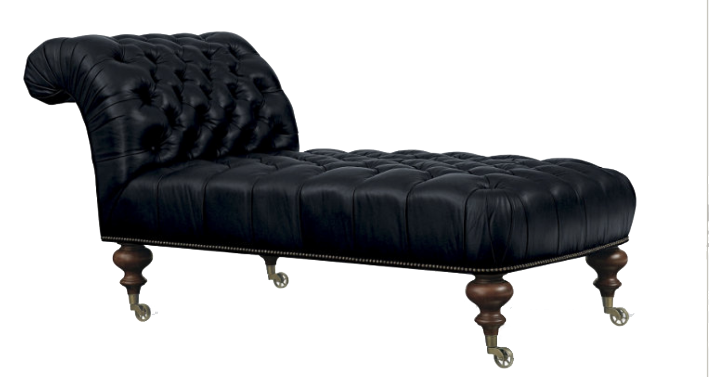 Black Sofa Furniture PNG HD