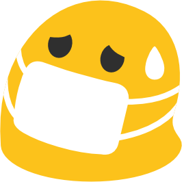 emoji android face with medical mask