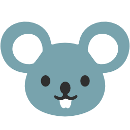 emoji android mouse face