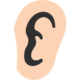 emoji android ear