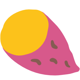 emoji android roasted sweet potato