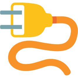 emoji android electric plug