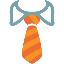emoji android necktie