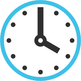 emoji android clock face four oclock