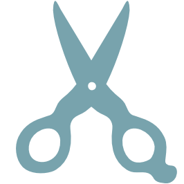 emoji android black scissors