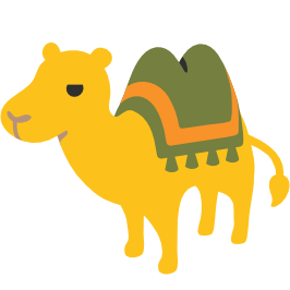 emoji android bactrian camel