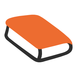 emoji android orange book