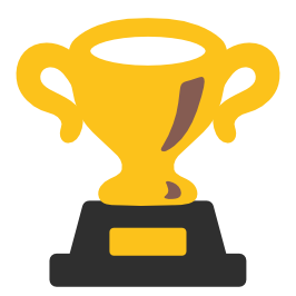 emoji android trophy