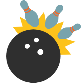 emoji android bowling
