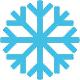 emoji android snowflake