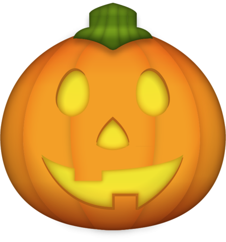 Pumpkin Emoji Png transparent background