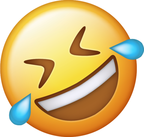 New Tears Of Joy Emoji Png Transparent Background