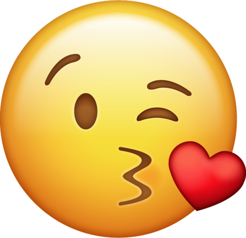 Kiss Emoji Png Transparent Icon 2