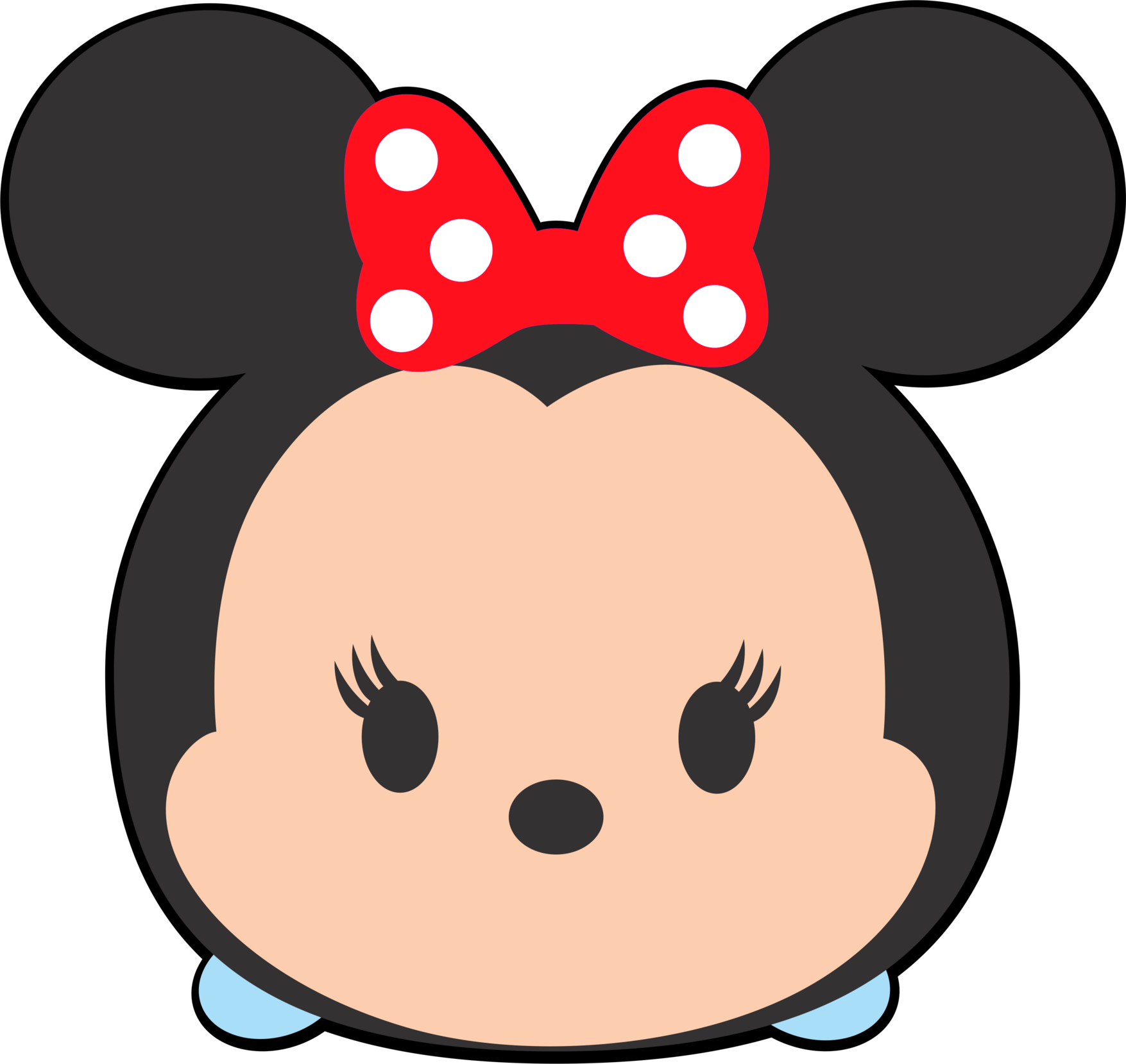 Disney tsum tsum clipart minnie mouse