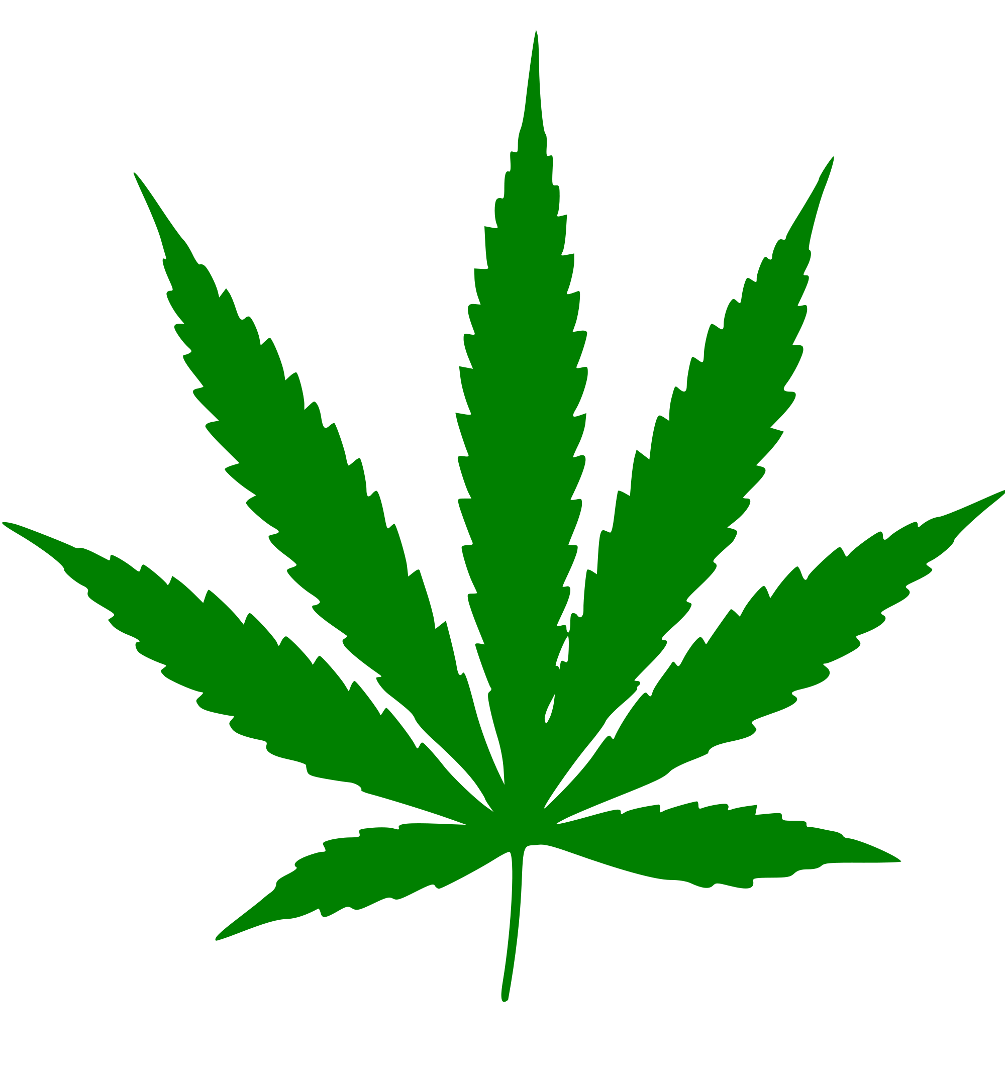 weed symbol png cannabis leaf