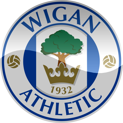 wigan athletic football logo png
