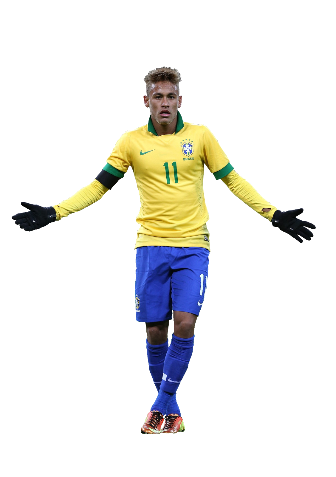 neymar 11 brazil png team football