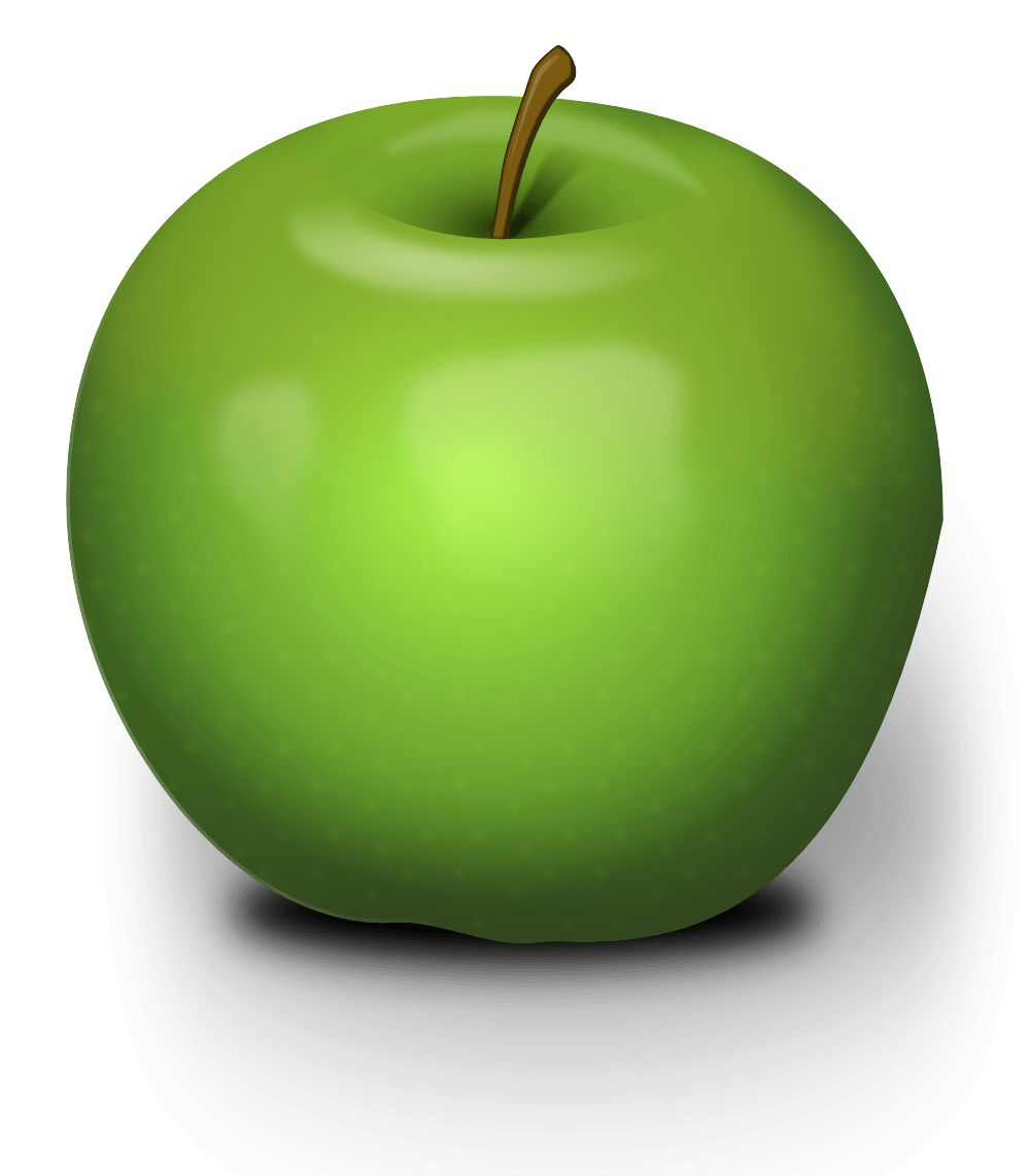 28 green png apple image