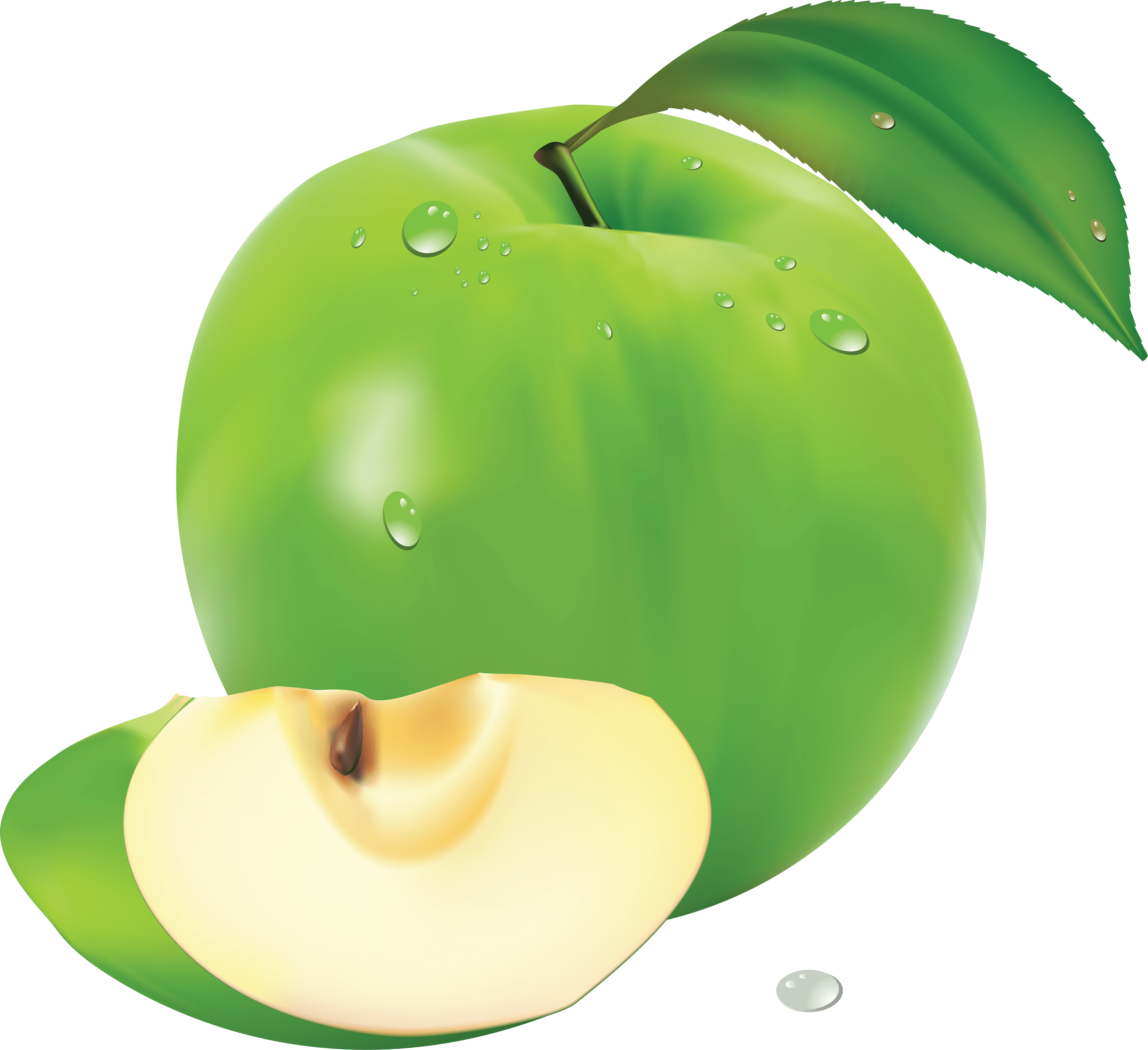 87 green apple png image